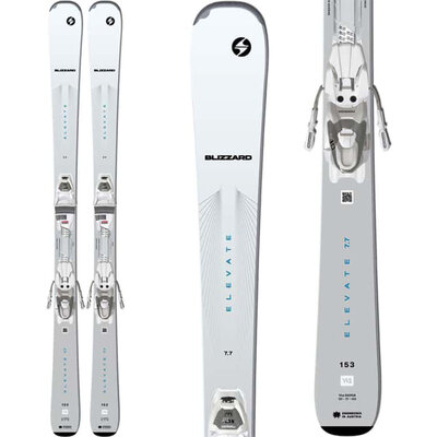 Blizzard Women's Elevate 7.7 Skis w/TLT 10 Demo W Bindings 2026