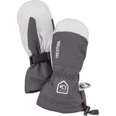 Hestra Kids' Army Leather Heli Ski Mitt 2026