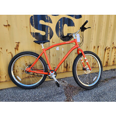 Pre-owned Priority Hot Sauce  Rigid Mountain Bike, 7-Speed with Belt Drive, Orange, Large
