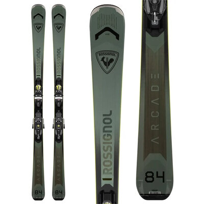 Rossignol Arcade 84 Skis w/SPX 12 Konect GW B90 Black/Yellow Bindings 2026
