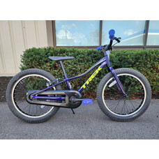 Pre-owned Trek Precaliber 20" Single Speed Kids Bike, Purple Abyss