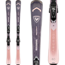 Rossignol Women's Arcade 80 Skis w/Xpress 10 GW B83 Shiny Black Bindings 2026