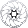 himano SM-RT64-LL Disc Brake Rotor with External Lockring - 220mm, Center Lock, Silver