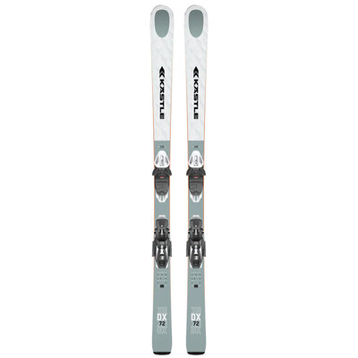 Kastle DX72 Skis w/K11 PRD GW White/Black Bindings 2026