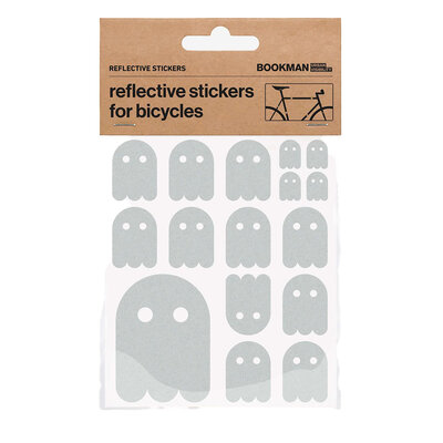 Bookman Visibility  Reflective Stickers Ghost