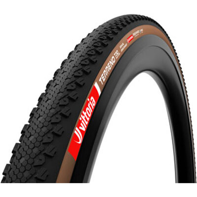 Vittoria Terreno T30 Fine Loose Tire - 700 x 45, Tubeless, Folding, Black/Brown, Gravel Endurance, Graphene, G2.0