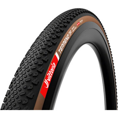 Vittoria Terreno T50 Mixed Tire - 700 x 40, Tubeless, Folding, Brown, Gravel Endurance, Graphene, G2.0