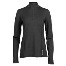 Hot Chillys Women's Micro-Elite Chamois Solid Zip Top