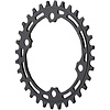Shimano Deore M5100-1 Chainring - 32t, 10/11-Speed, Asymmetric 96 BCD, Black