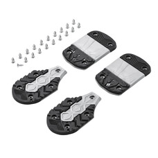 Tecnica Mach DIN Dual Density Sole Kit (LV+MV+HV) Silver/Black, Pair