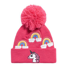 Turtle Fur Kids' Unicorn Pom Hat