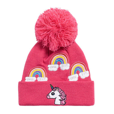 Turtle Fur Kids' Unicorn Pom Hat