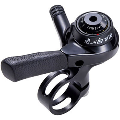 microSHIFT Right Thumb Shifter, 12-Speed Mountain, Shimano Compatible