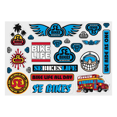SE Bike Life Sticker Set