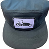 Urban Arrow Hat Black w/Purple Patch
