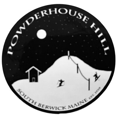Powder House Hill Sticker - 2 inch
