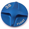 Fox Suspension Air Cartridge Topcap (Blue) (Fox 38)