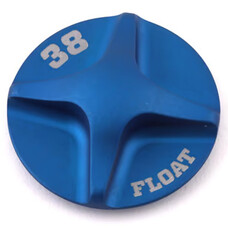 Fox Suspension Air Cartridge Topcap (Blue) (Fox 38)