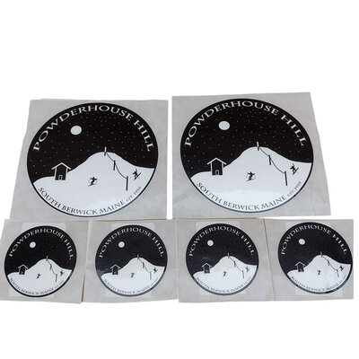 Powder House Hill Sticker Pack