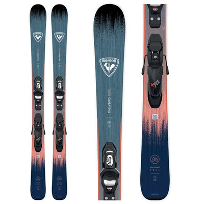 Rossignol Kids' Rallybird Jr Skis w/Kid 4 GW B76 Black Bindings 2026