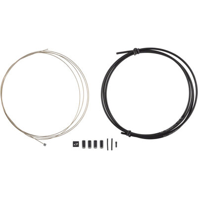 Jagwire Pro Dropper Cable Kit with 3mm Housing and Polished Cables, Black