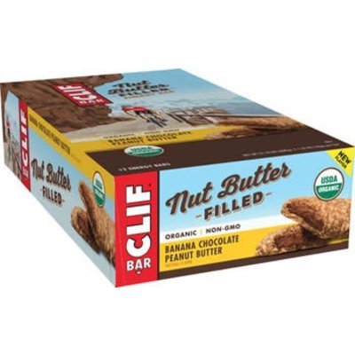Clif Bar Nut Butter Filled: Banana Chocolate Peanut Butter, Box of 12