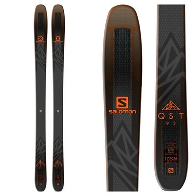 Salomon QST 92 Skis (Skis Only) 2019