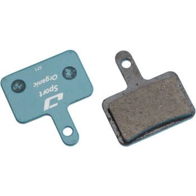 Jagwire Sport Organic Disc Brake Pads for Shimano Deore T615, M525, M515, M515-LA, Alivio M4050, Tektro Auriga, TRP Hylex, Spyre