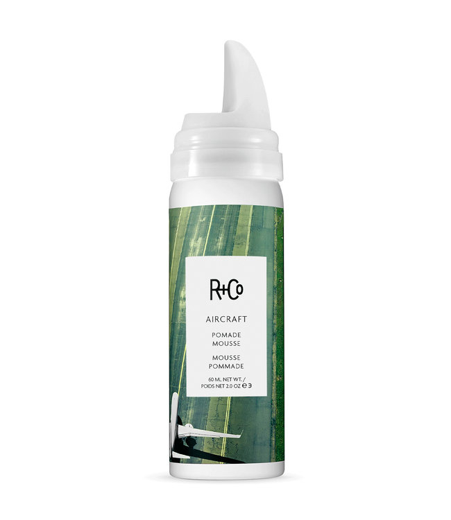 R+CO Aircraft Travel Size Pomade Mousse Travel Size 60ml