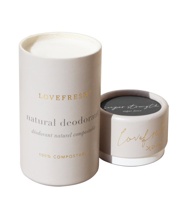 LoveFresh Compostable Deodorant Refill - Super Strength