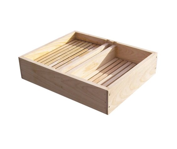 10 Frame Wooden Hive Top Feeder