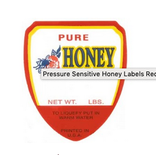 Dadant Vintage Honey Label Red Roll of 250, 3 1/4'' x 3 1/4''