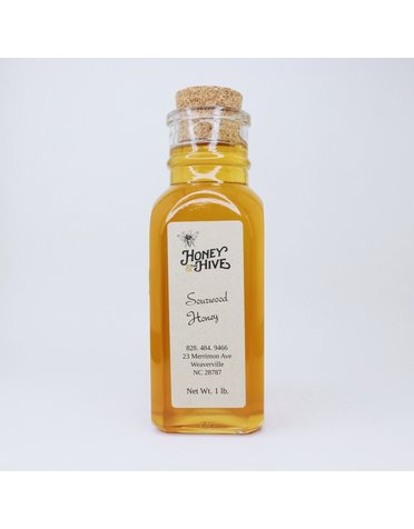 Honey & the Hive Sourwood Honey Muth Jars
