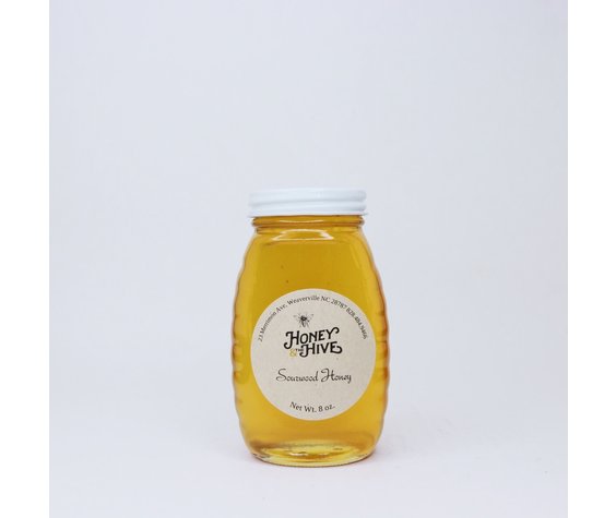 Honey & the Hive Sourwood Honey Queenline Jars