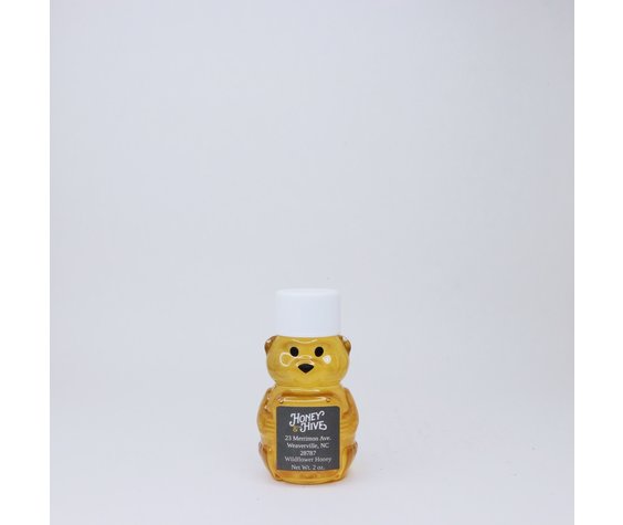 Honey & the Hive Wildflower Honey  2 oz Mini Bear