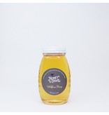 Honey & the Hive Local Wildflower Honey, classic queenline jar,