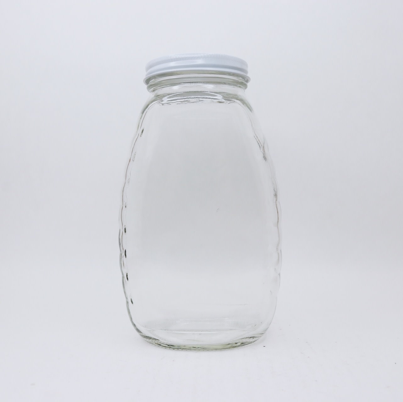 2 lb. Classic Queenline Jars, case of 12 - Honey and the Hive