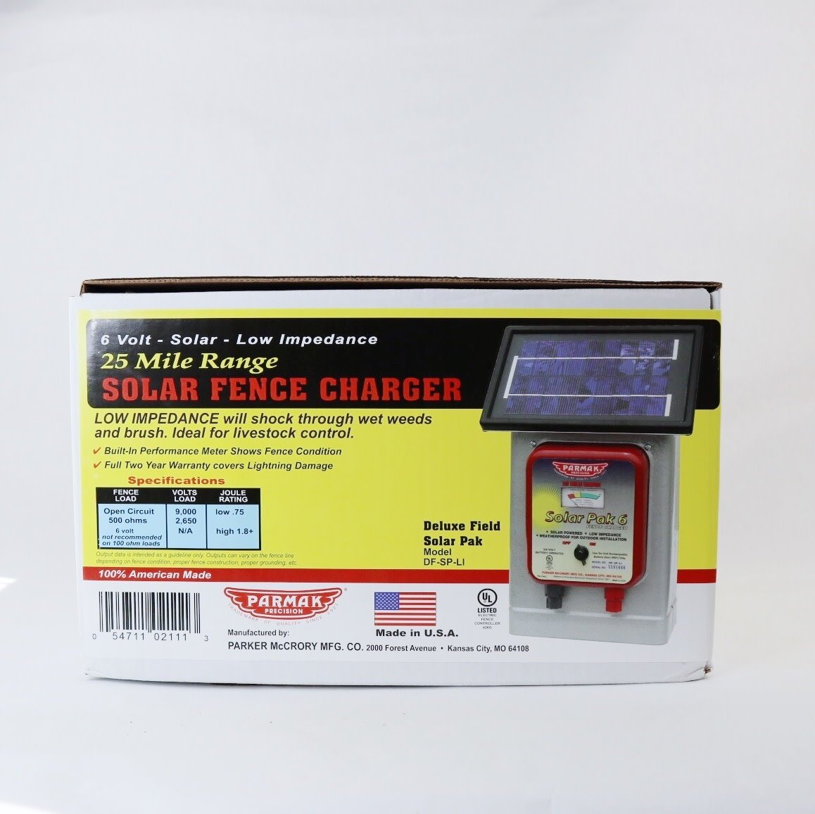 Parmak 6 Volt Solar Fence Charger