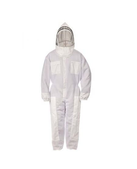 Adult Ventilated Suit w/ Fencing Veil, XL