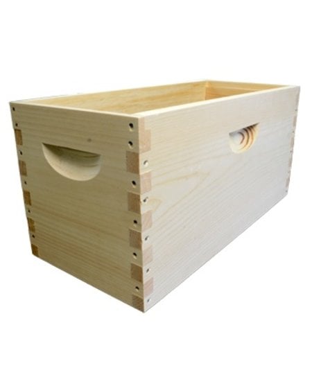 (9 1/4") 5 Frame Deep Nuc Hive Body, assembled