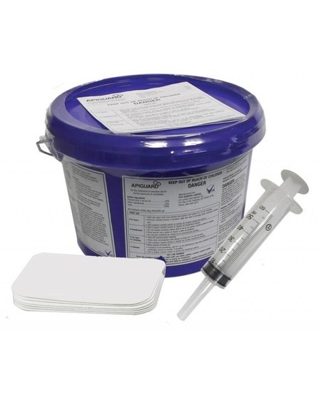 Apiguard Mite Treatment, 3kg tub (w/ cards and syringe)