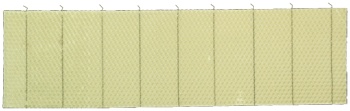 (4 3/4") Shallow Wax Crimpwire Foundation, 12.5 lb. box (apprx. 145 sheets)