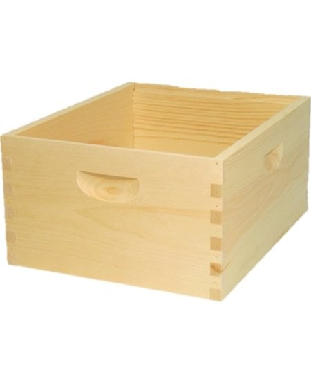 (9 1/2") 8 Frame Commercial Deep Hive Body, assembled