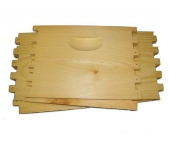 (9 1/2") 8 Frame Commercial Deep Hive Body, unassembled