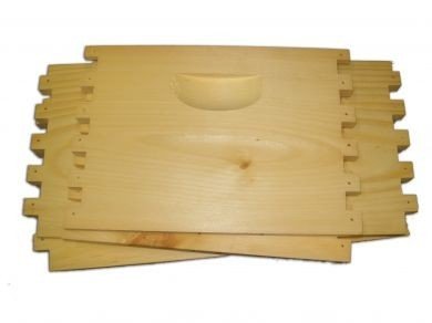 (9 1/2") 8 Frame Commercial Deep Hive Body, unassembled