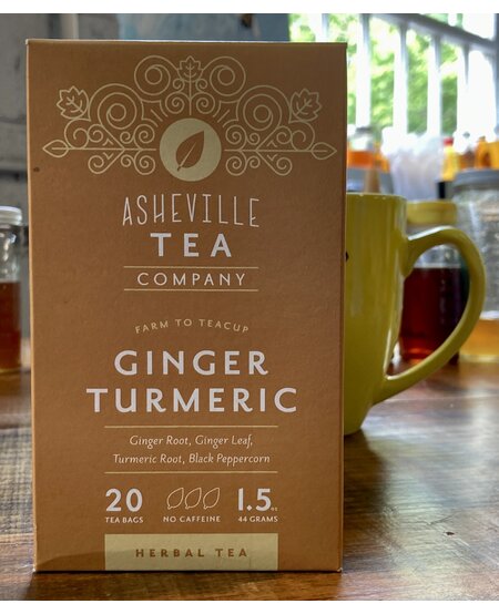 AVL Tea Company Ginger Turmeric Box