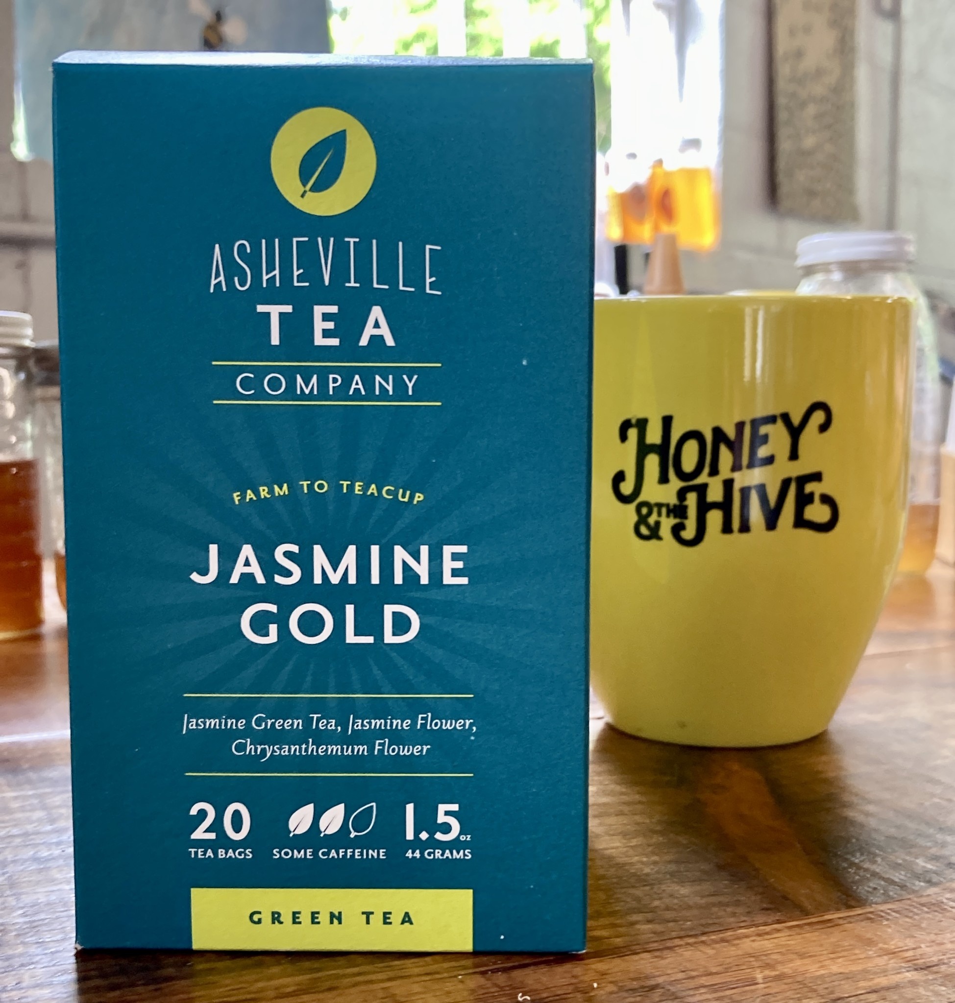 Asheville Tea Company Asheville Tea Company Jasmine Gold Green Tea, box of 20 bags