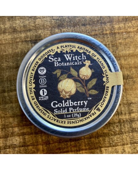 Sea Witch Botanicals Solid Perfume, Goldberry