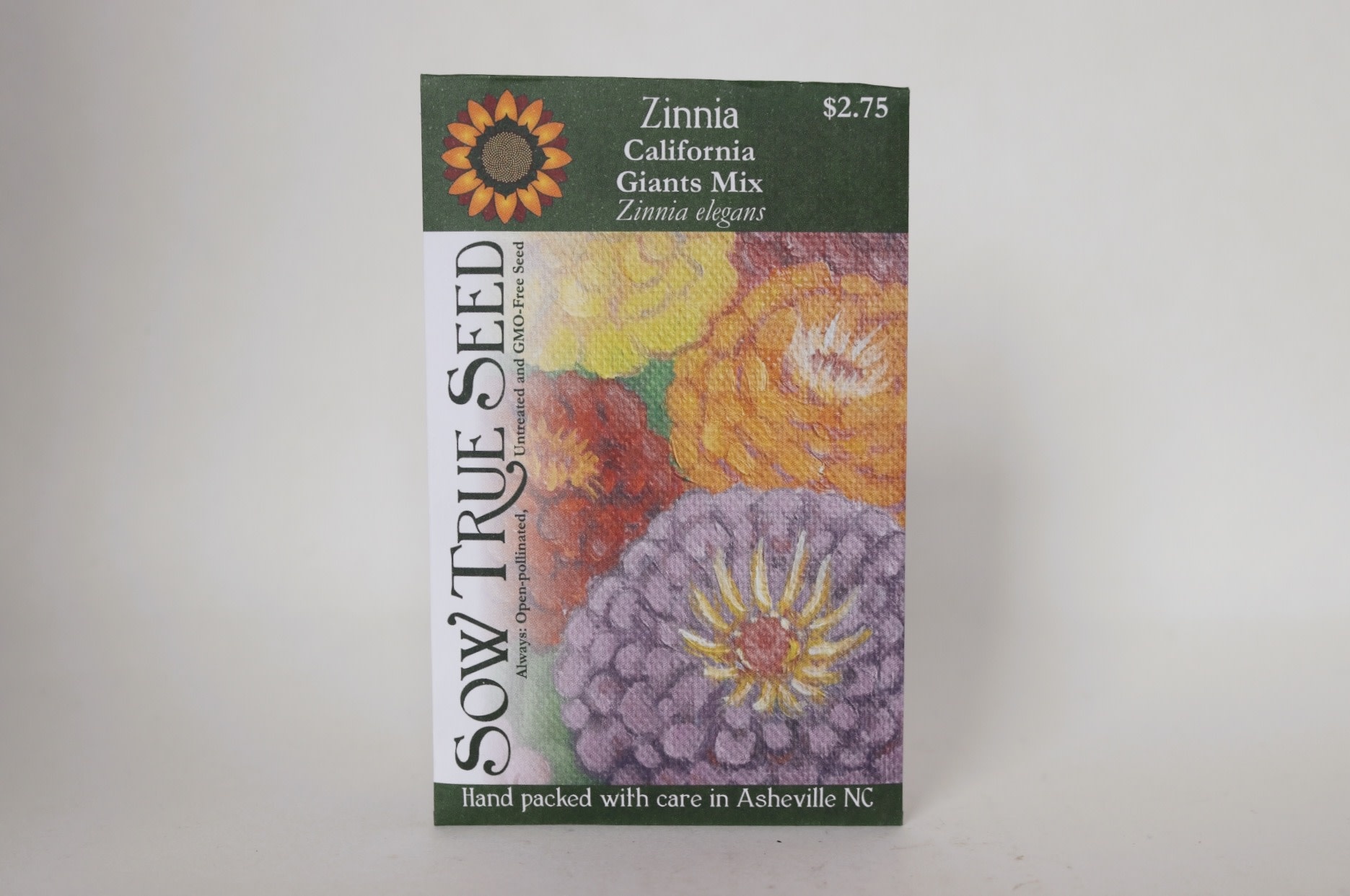 Sow True Seed Sow True Seeds, Zinnia (California Giants Mix)