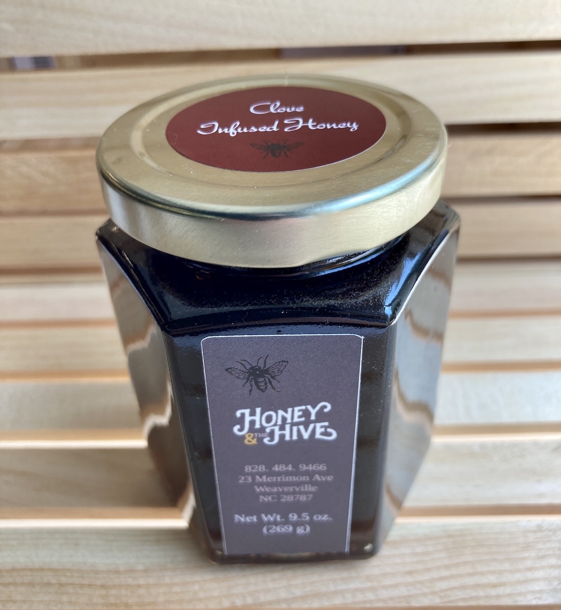 Honey & the Hive H+H Infused Honey, Clove
